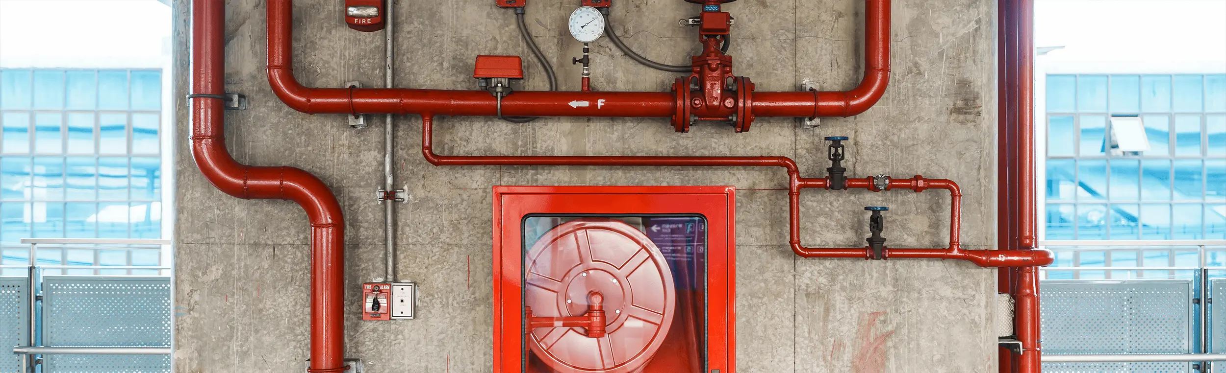 انواع لوحات انذار الحريق