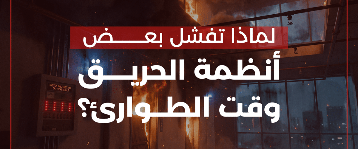 فشل أنظمة الحريق